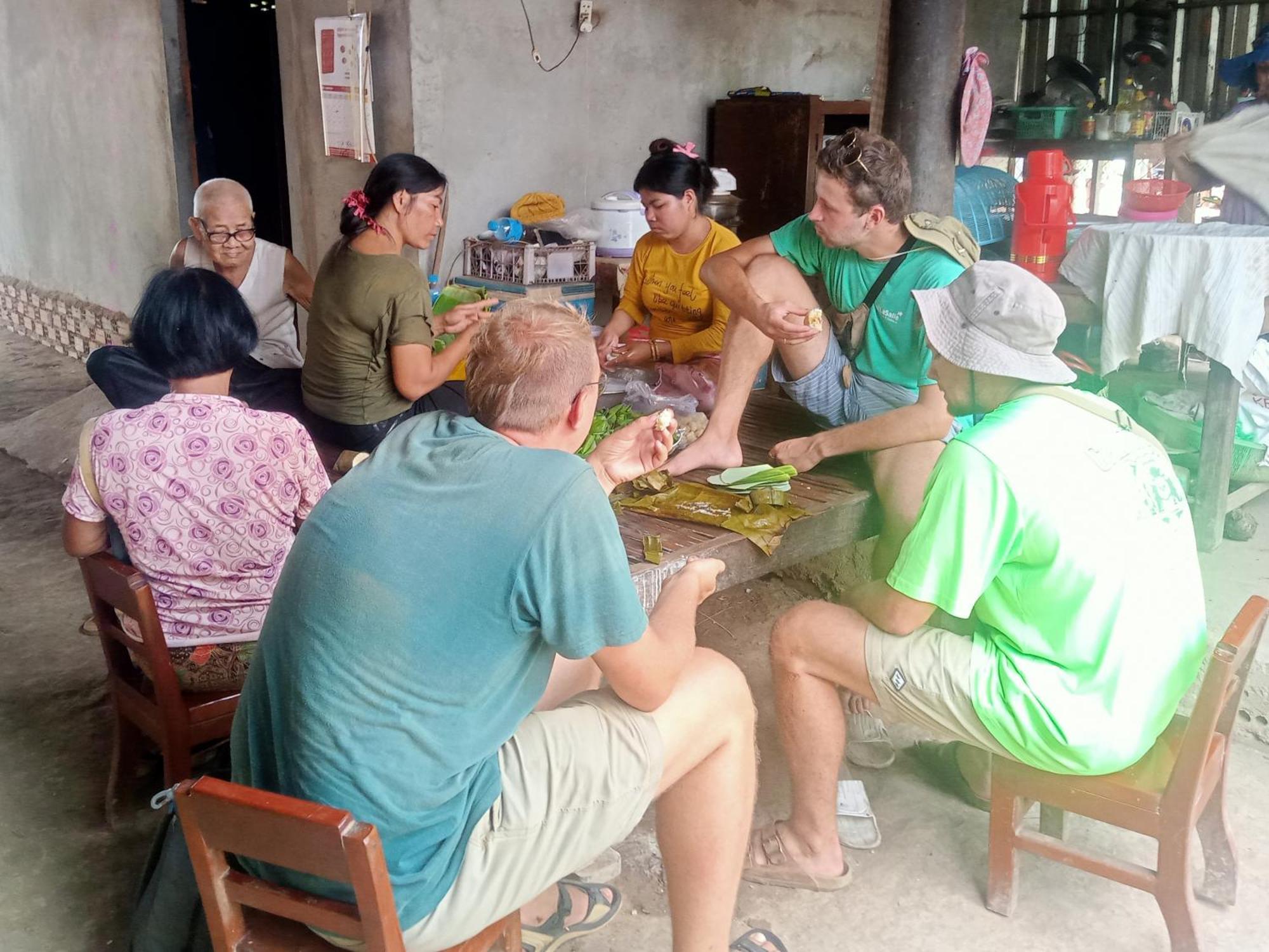 Tonle Mekong Homestay Krong Kracheh エクステリア 写真