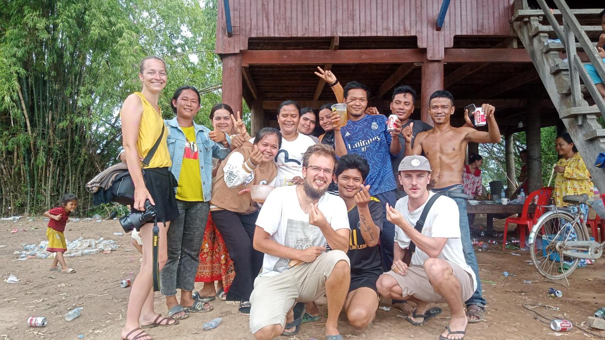 Tonle Mekong Homestay Krong Kracheh エクステリア 写真
