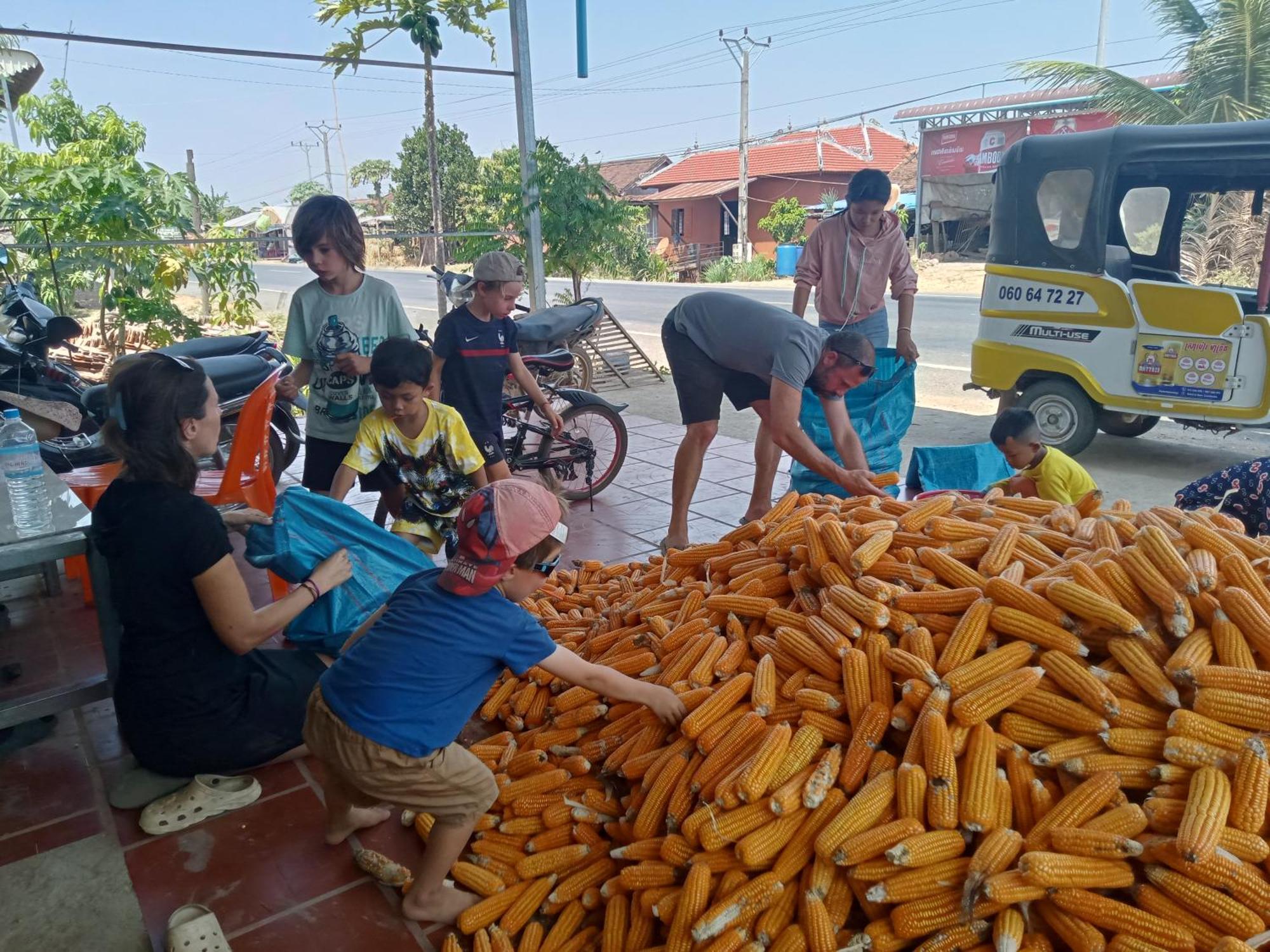 Tonle Mekong Homestay Krong Kracheh エクステリア 写真