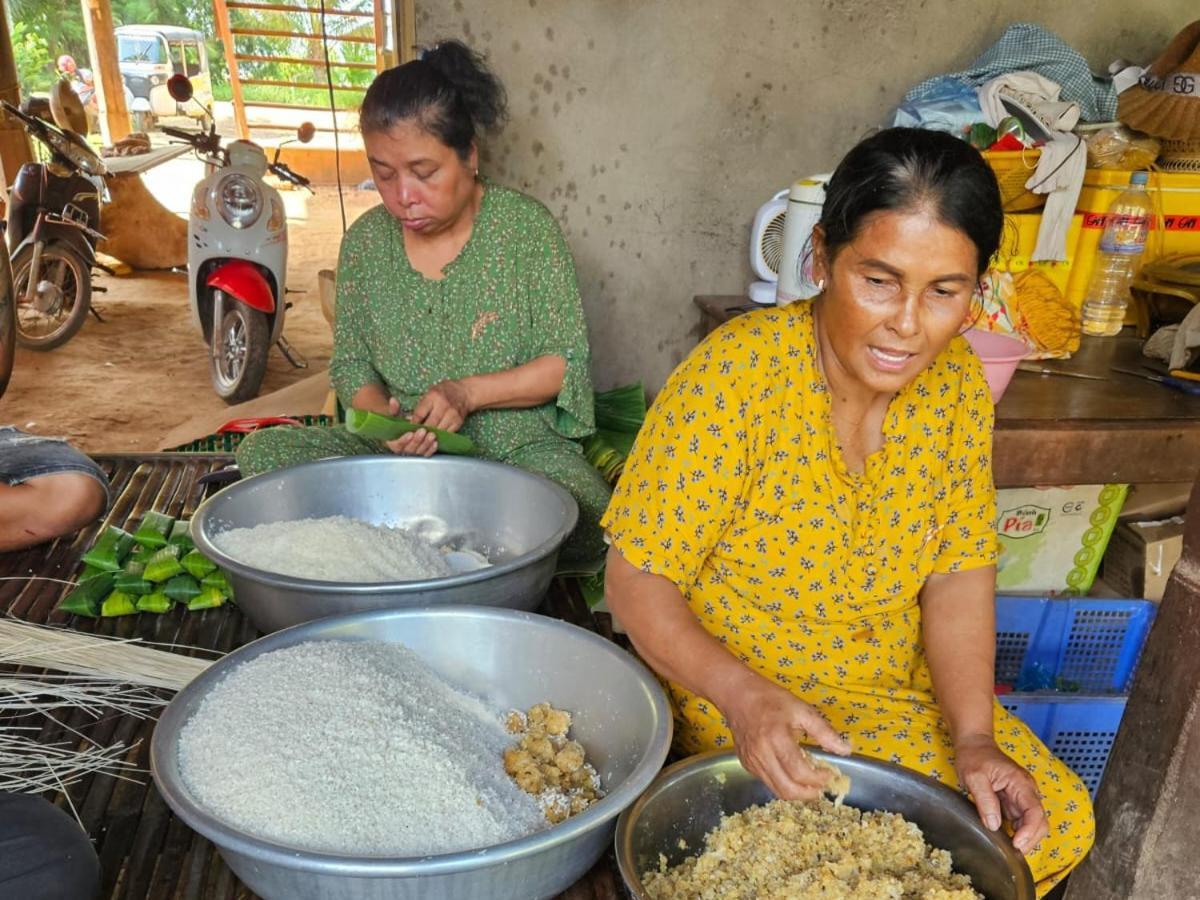 Tonle Mekong Homestay Krong Kracheh エクステリア 写真